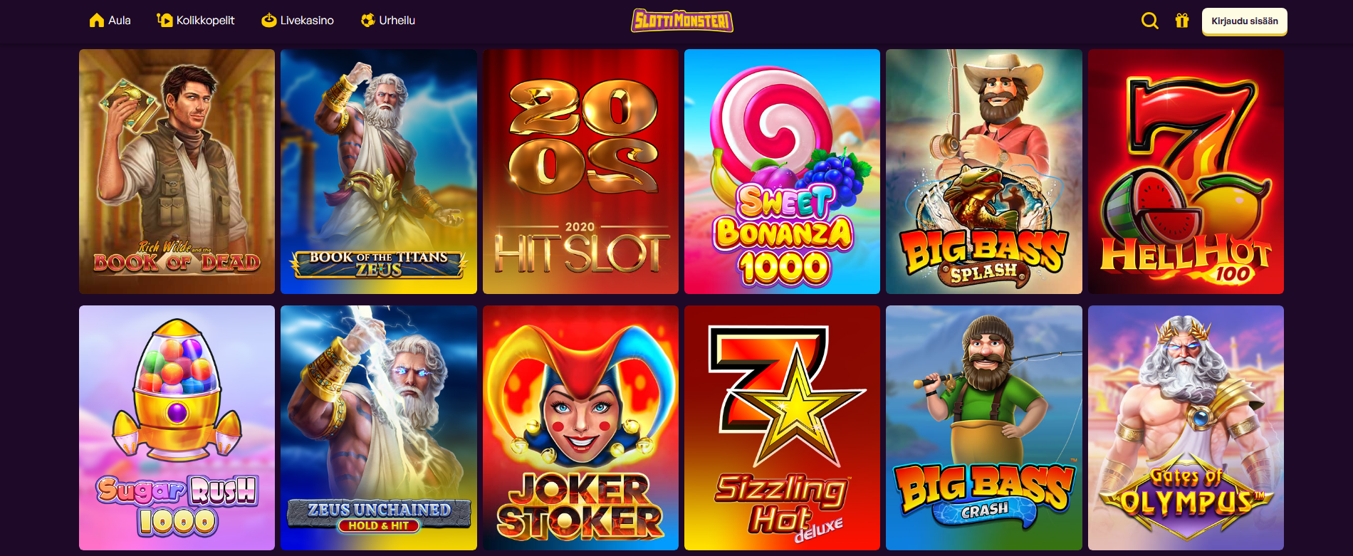 Slottimonsteri Casino