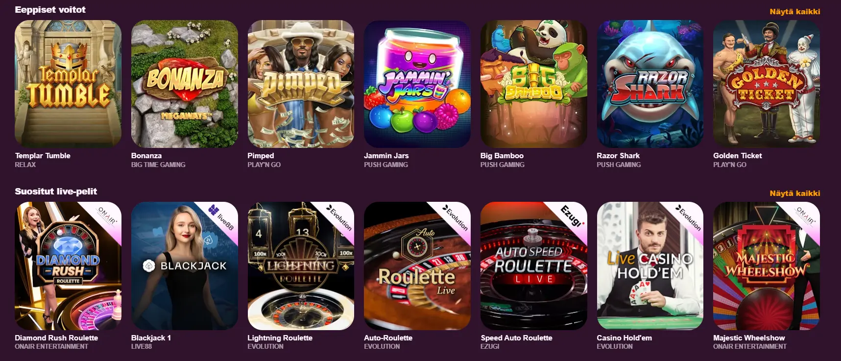 paratiisi casino