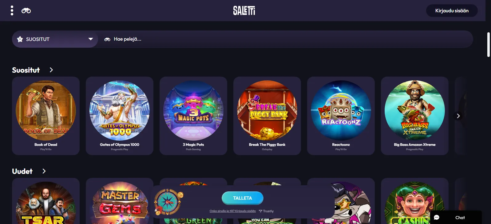 soletti casino live